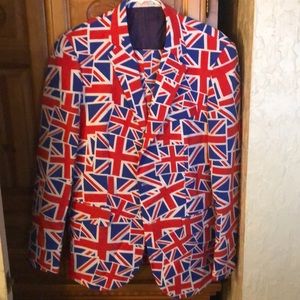 Union Jack suit. 40R